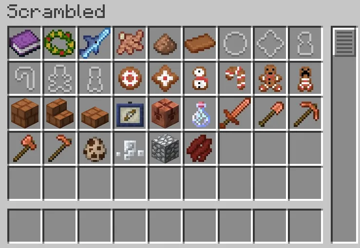 Scrambled, Моды, Minecraft