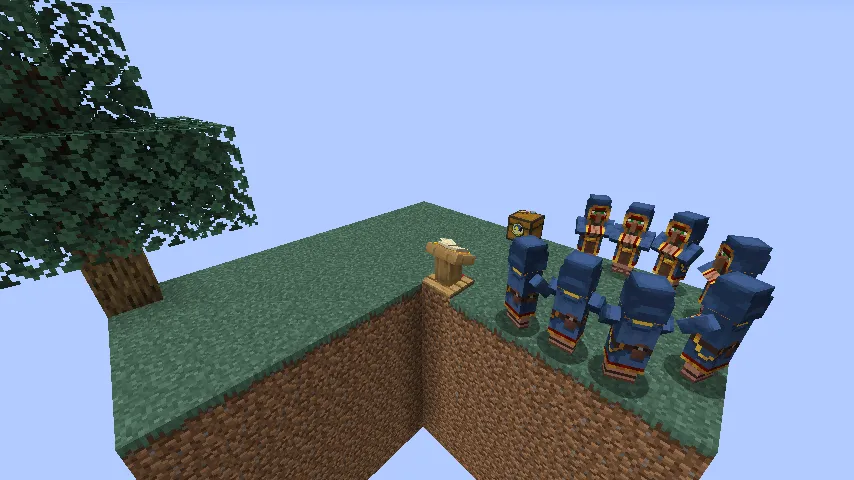 Vanilla SkyBlock, Карты, Minecraft