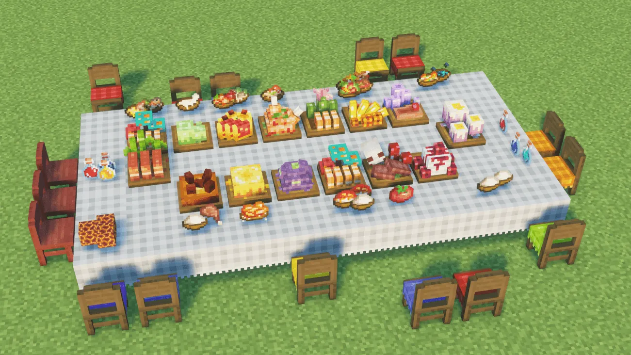 Kaleidoscope Cookery, Моды, Minecraft
