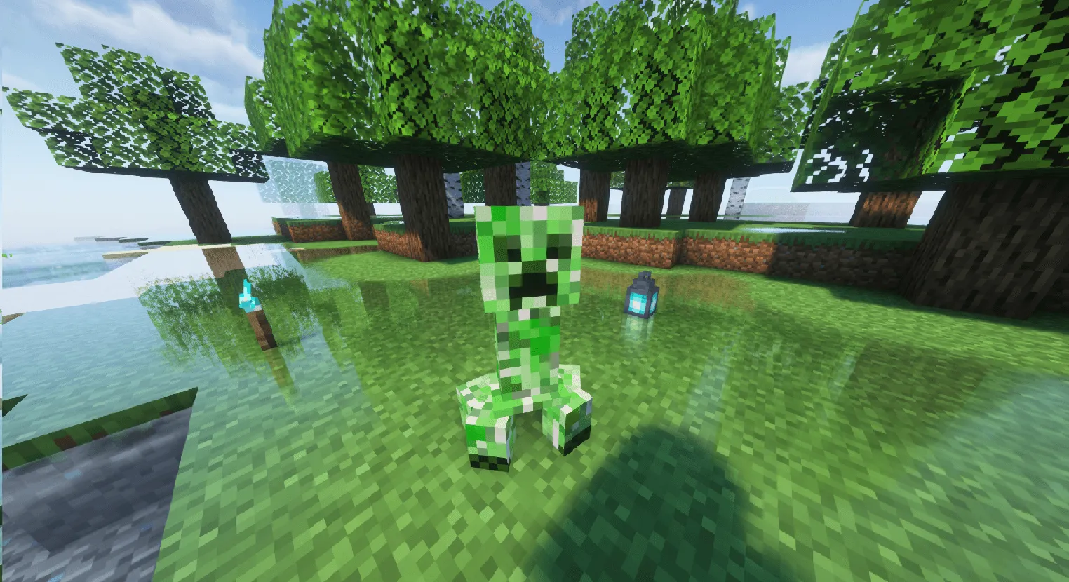 Realistic Creepers — скриншот 2 (Текстуры, Minecraft)