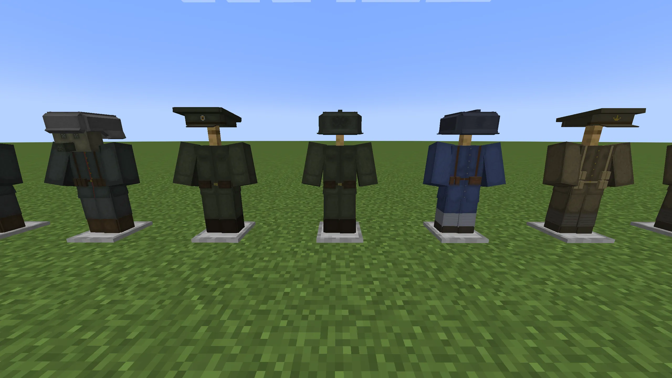 Historical War Uniforms, Моды, Minecraft