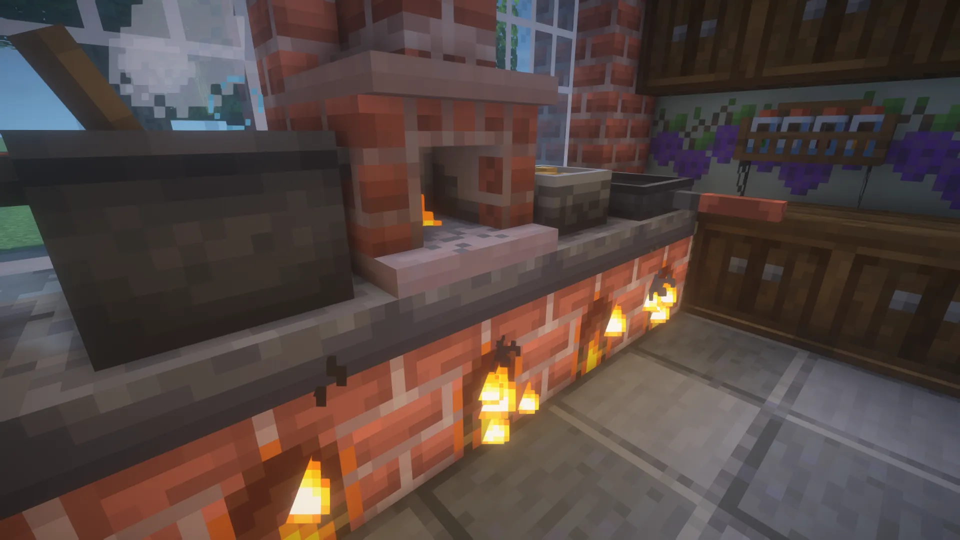 Blockier Oven (Extra Delight), Текстуры, Minecraft