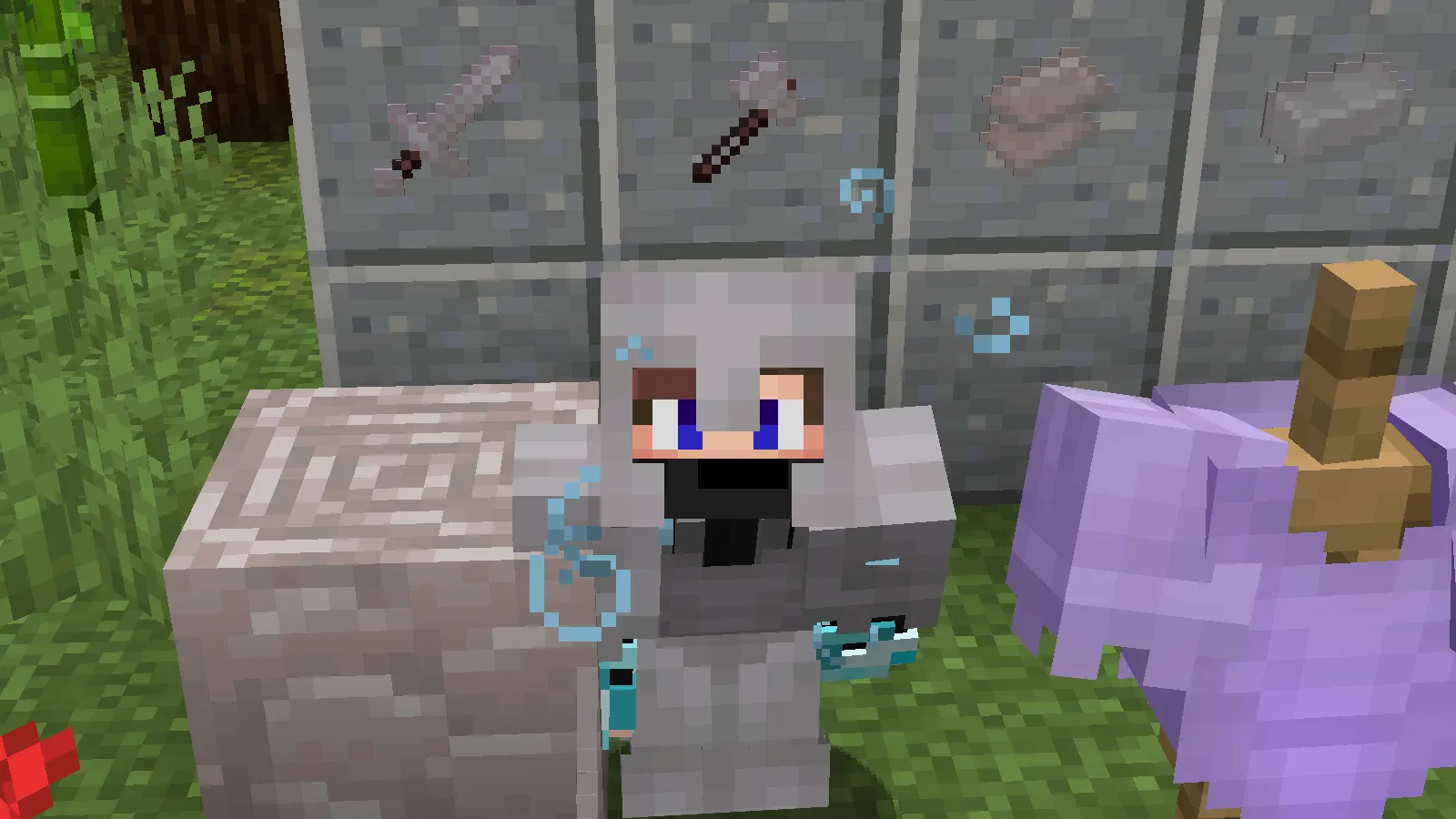 whiter netehrite — скриншот 1 (Текстуры, Minecraft)