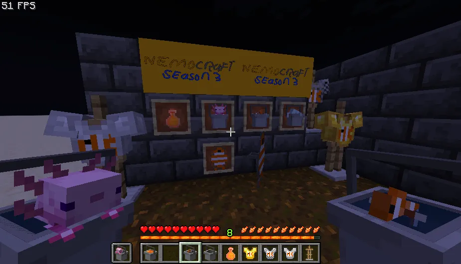 The Nemo Pack, Текстуры, Minecraft