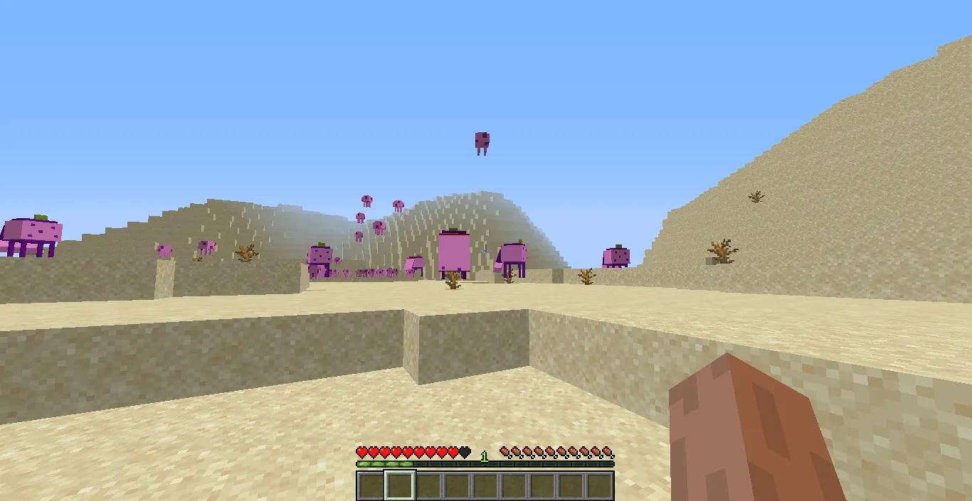 Sponge bob, Моды, Minecraft