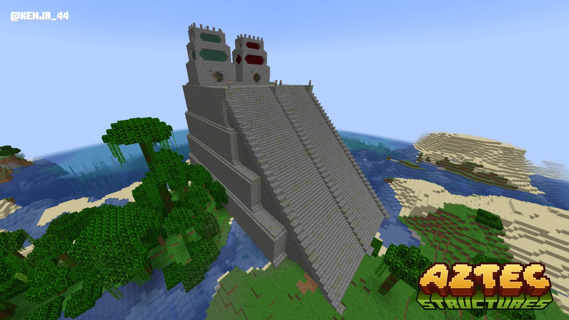 Aztec Structures, Моды, Minecraft