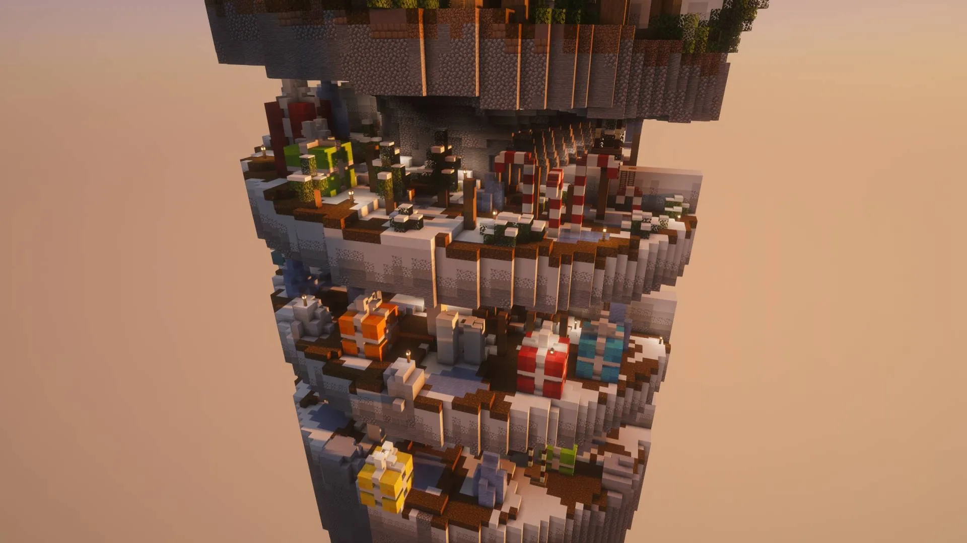 Christmas Parkour, Карты, Minecraft