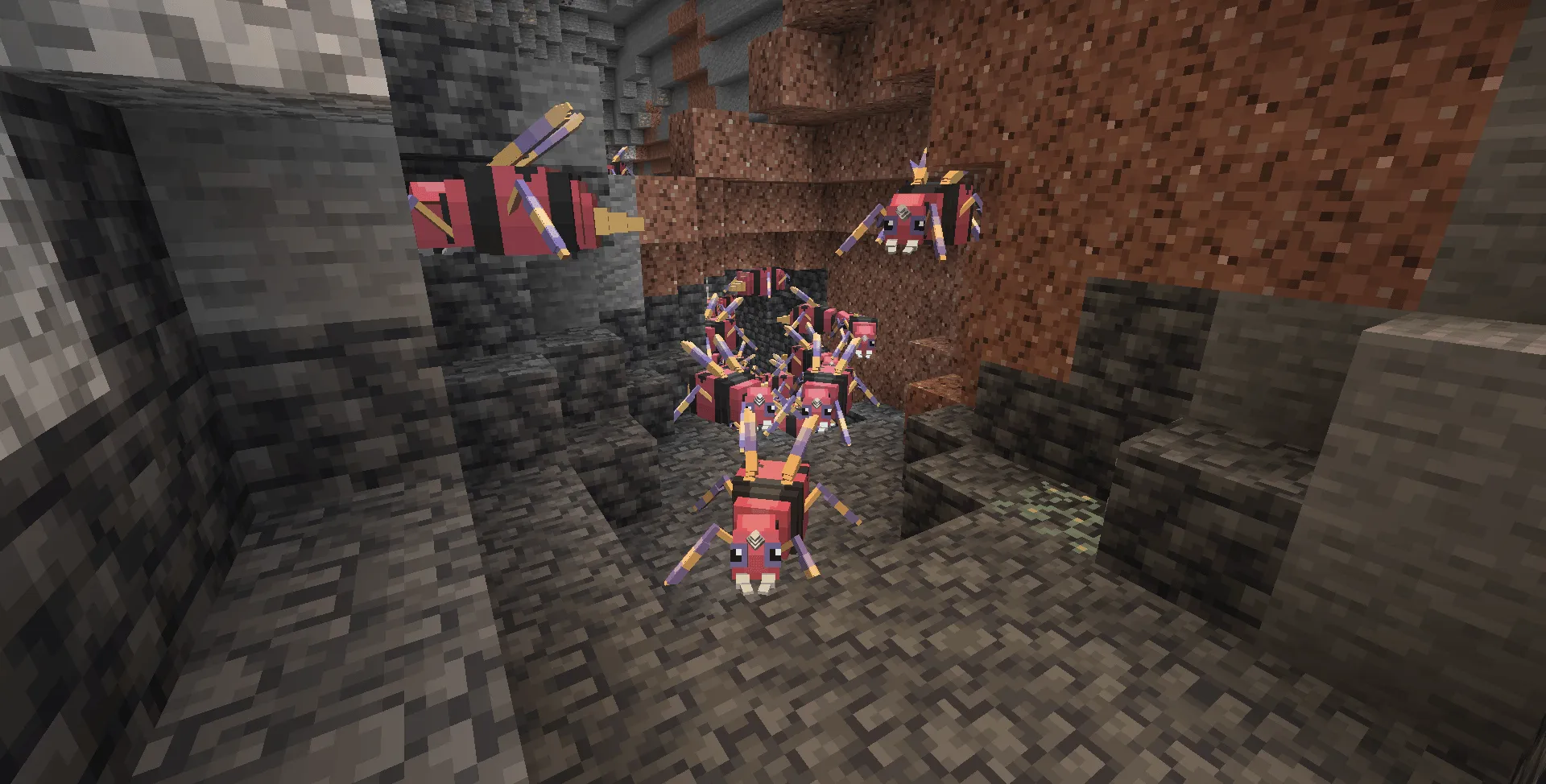 NOTLIVES's Poke Spiders — скриншот 2 (Текстуры, Minecraft)