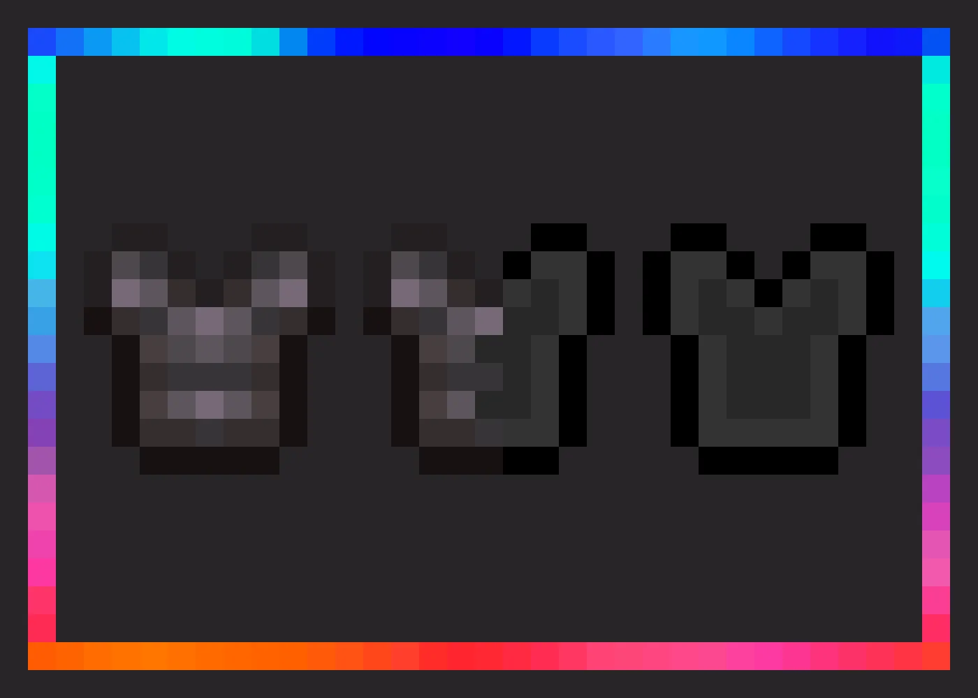Dev's Better Armor Icons - Netherite Edition — скриншот 1 (Текстуры, Minecraft)