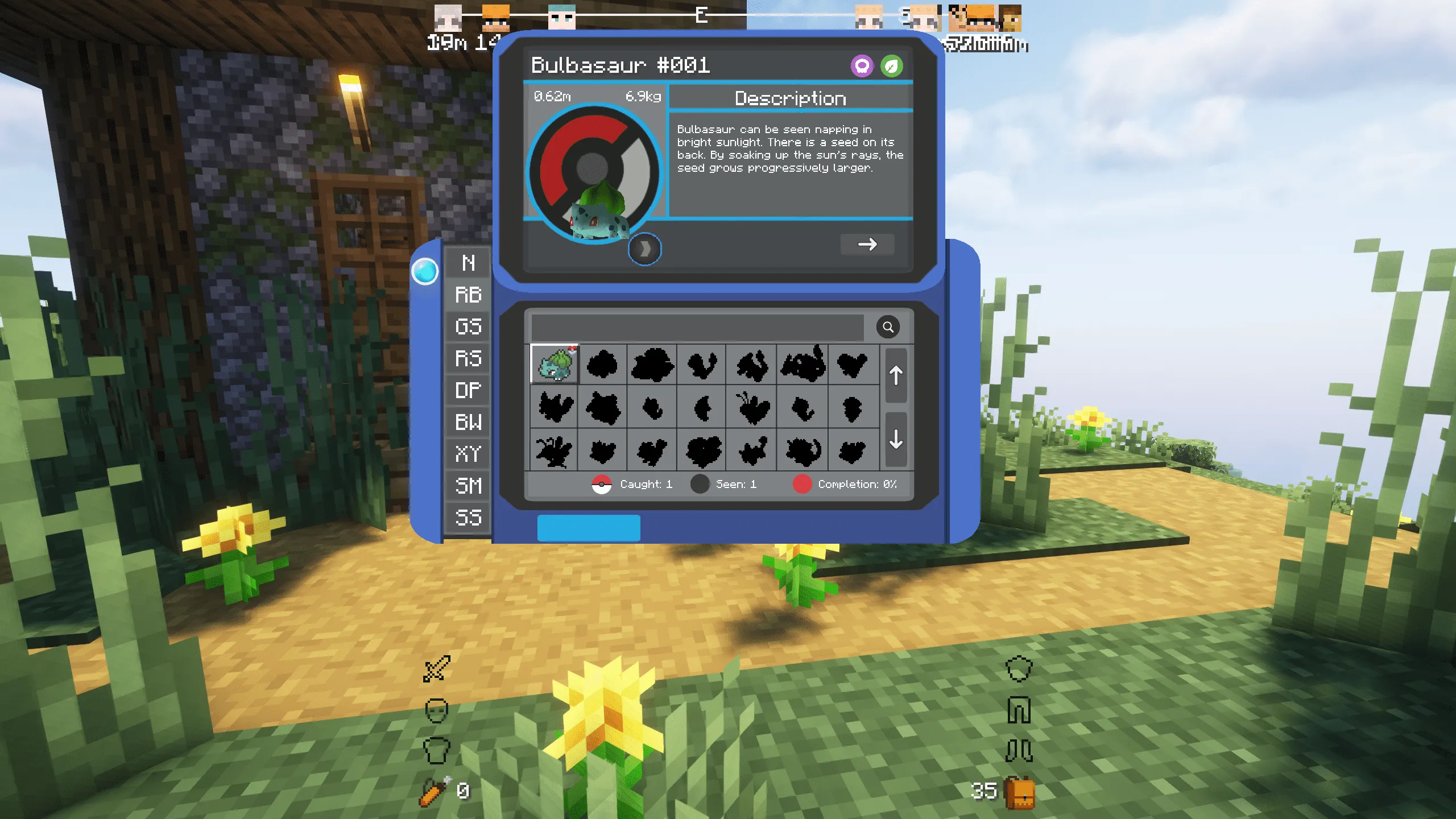 Immersive Pixelmon - A New Pokemon Era (with Distant Horizons, Pixelmon & Quests), Модпаки, Minecraft