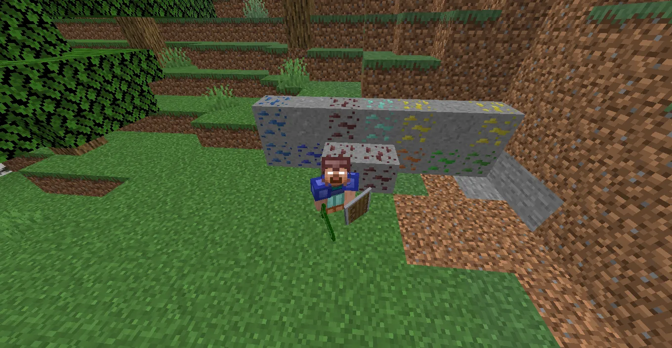 More ores Biomes and potions — скриншот 1 (Моды, Minecraft)