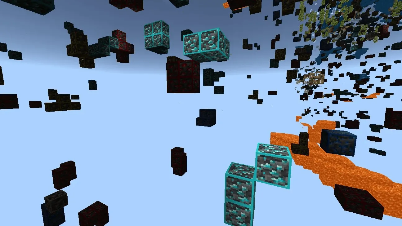 X-Ray Texture Pack, Текстуры, Minecraft