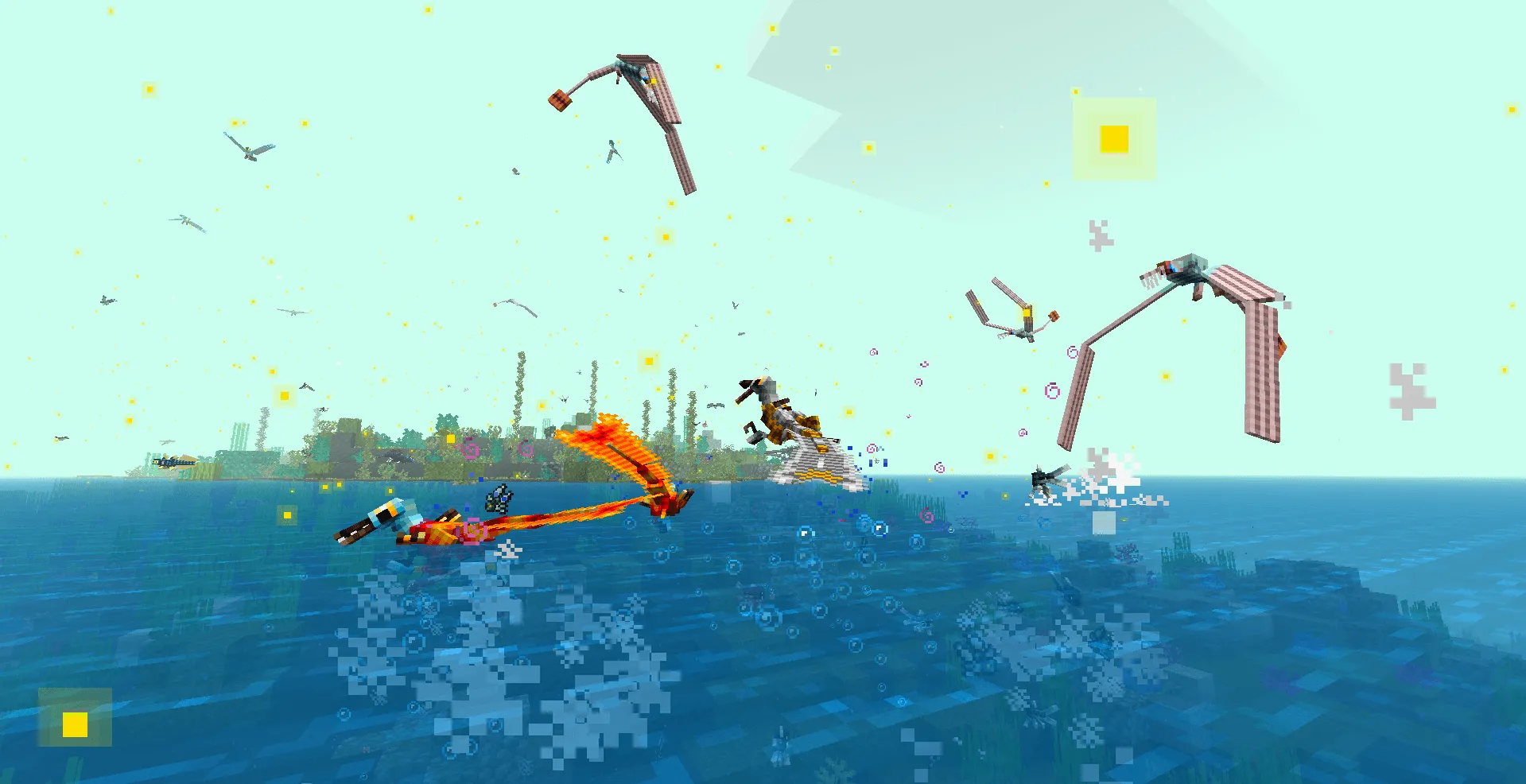 MeziCraft - A Dimension of Tamable Dinosaurs!, Моды, Minecraft