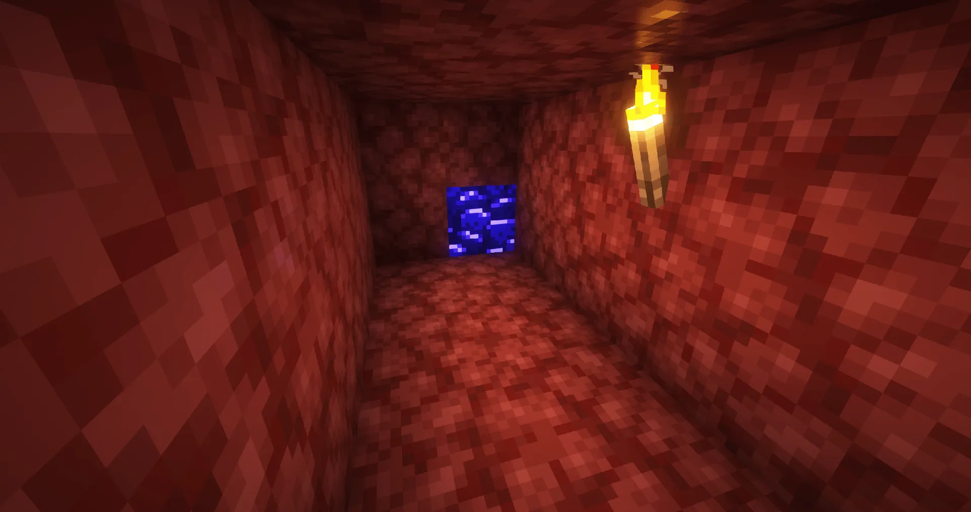 Better Blue Ancient Debris [16x16] — скриншот 1 (Текстуры, Minecraft)