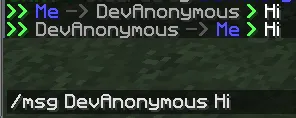 Simple DevChat — скриншот 8 (Плагины, Minecraft)