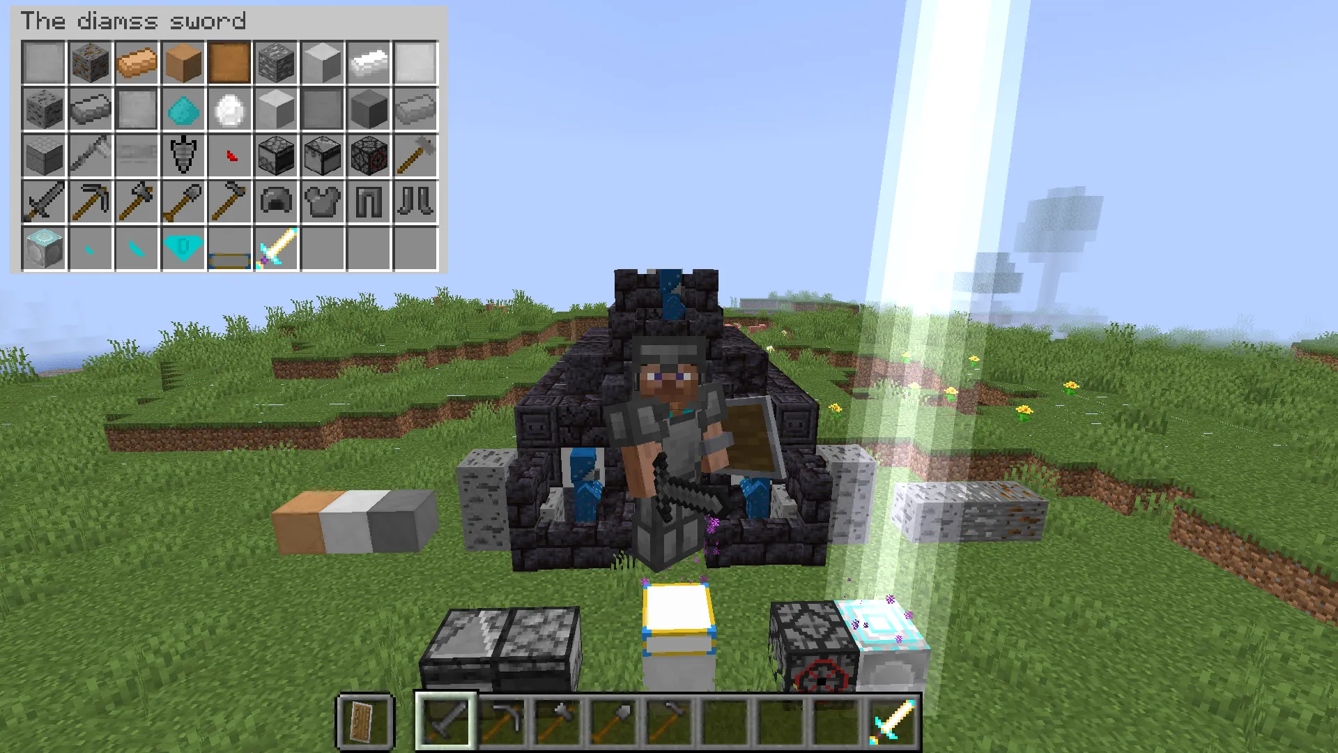 The diamss sword, Моды, Minecraft