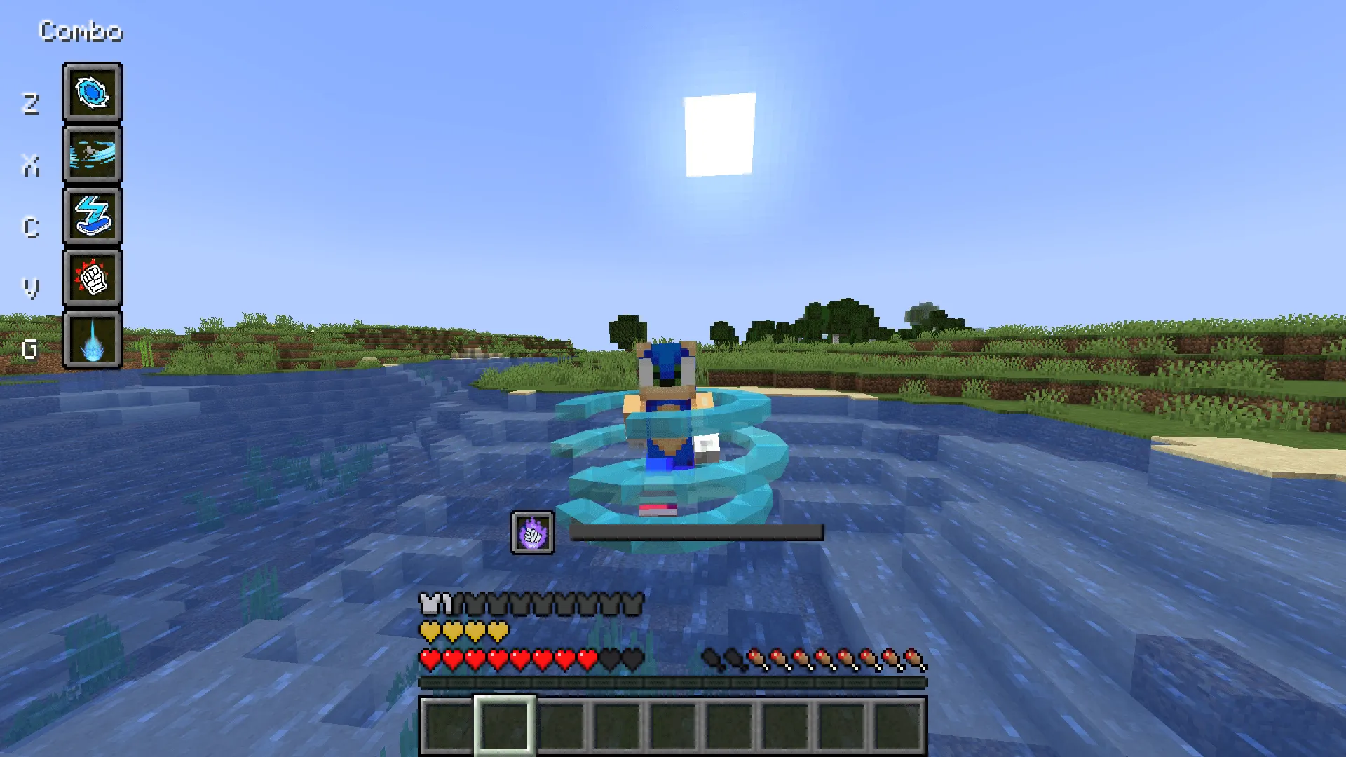 Sonic Frontiers-Beyond the Horizon, Моды, Minecraft