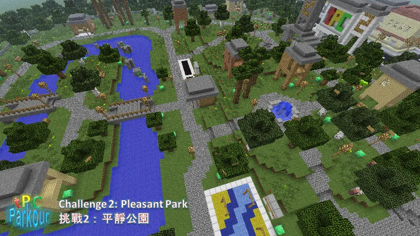 tPC Parkour, Карты, Minecraft