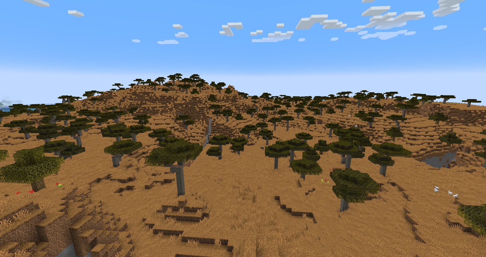 Ywrbwgwn's Prettier Savannas — скриншот 2 (Текстуры, Minecraft)