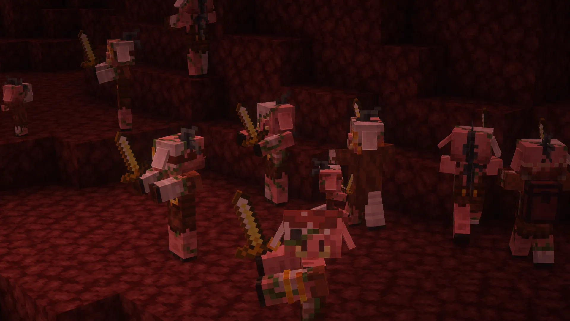 Porkier Piglins, Текстуры, Minecraft