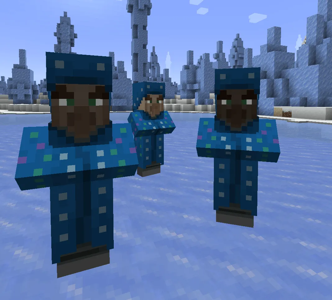 Human Illagers, Текстуры, Minecraft