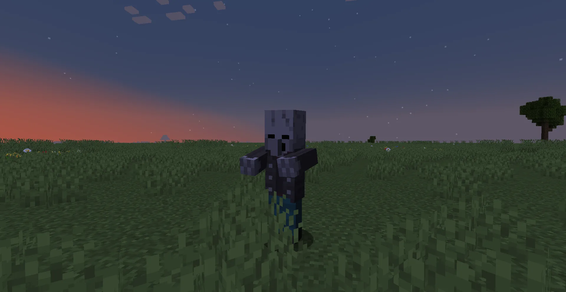 WU_SHUANGCB's Zombie Skin — скриншот 1 (Текстуры, Minecraft)
