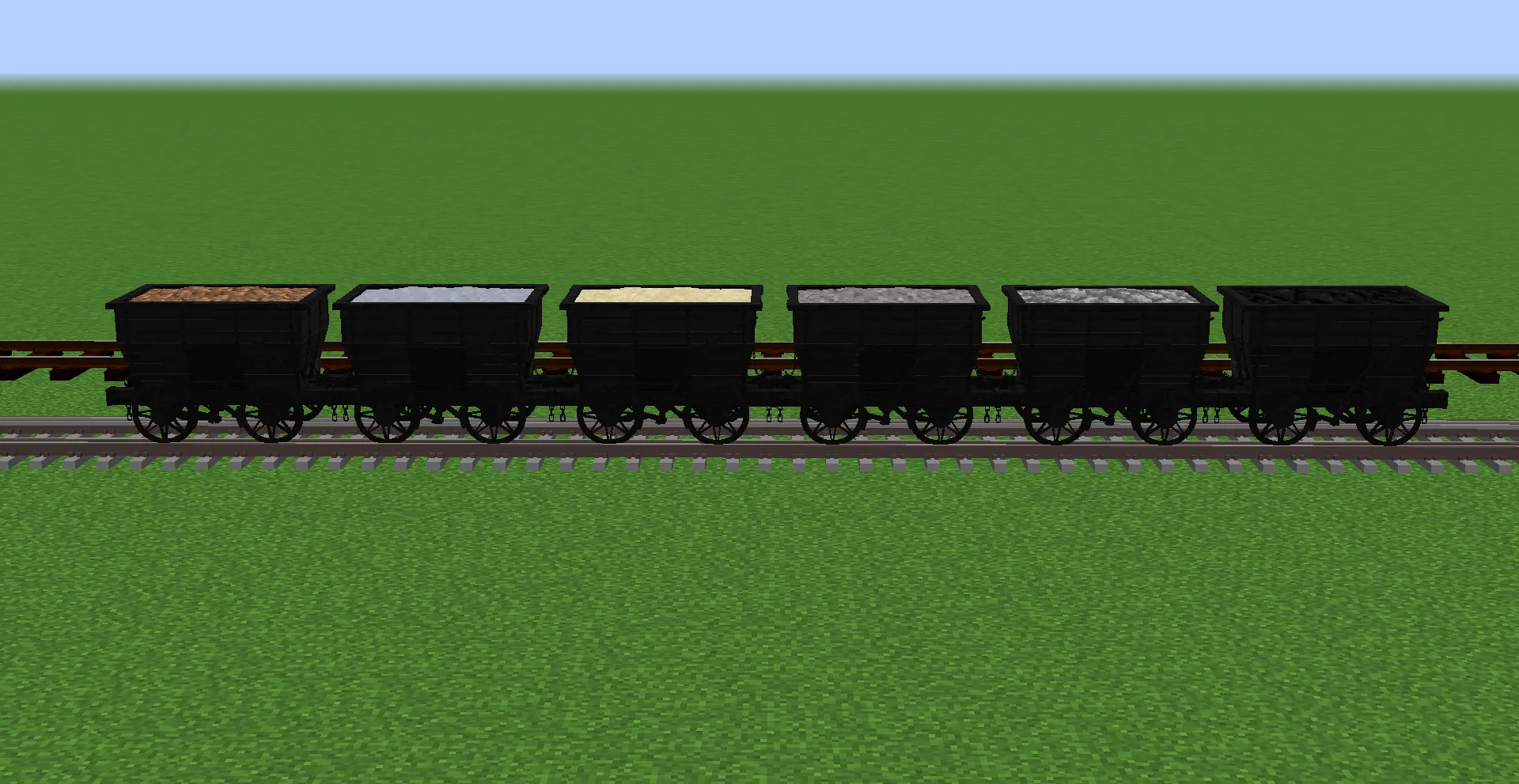 {IR} Rail's Early Railways — скриншот 1 (Текстуры, Minecraft)