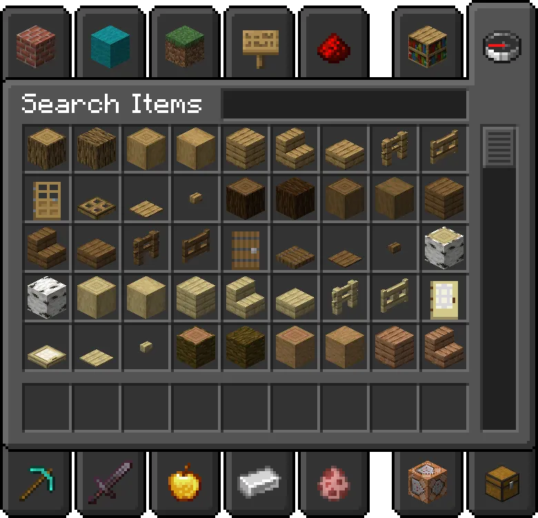 Epic GUI, Текстуры, Minecraft