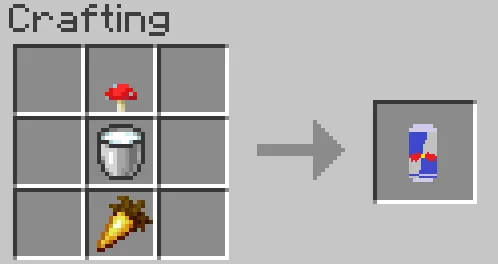 Simple Red Bull Mod — скриншот 1 (Моды, Minecraft)