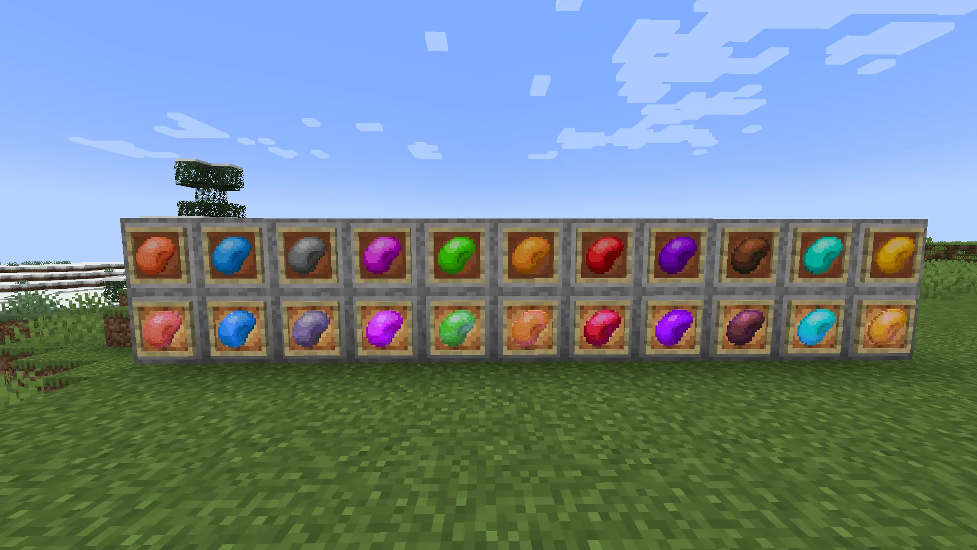 Hidden In The X (Mario & Luigi Series Beans), Моды, Minecraft