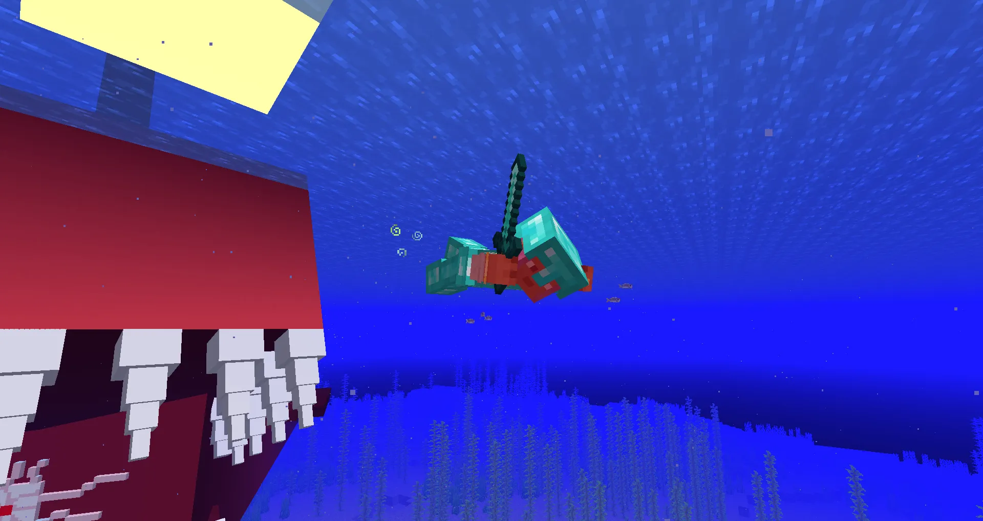 In the depths, Моды, Minecraft