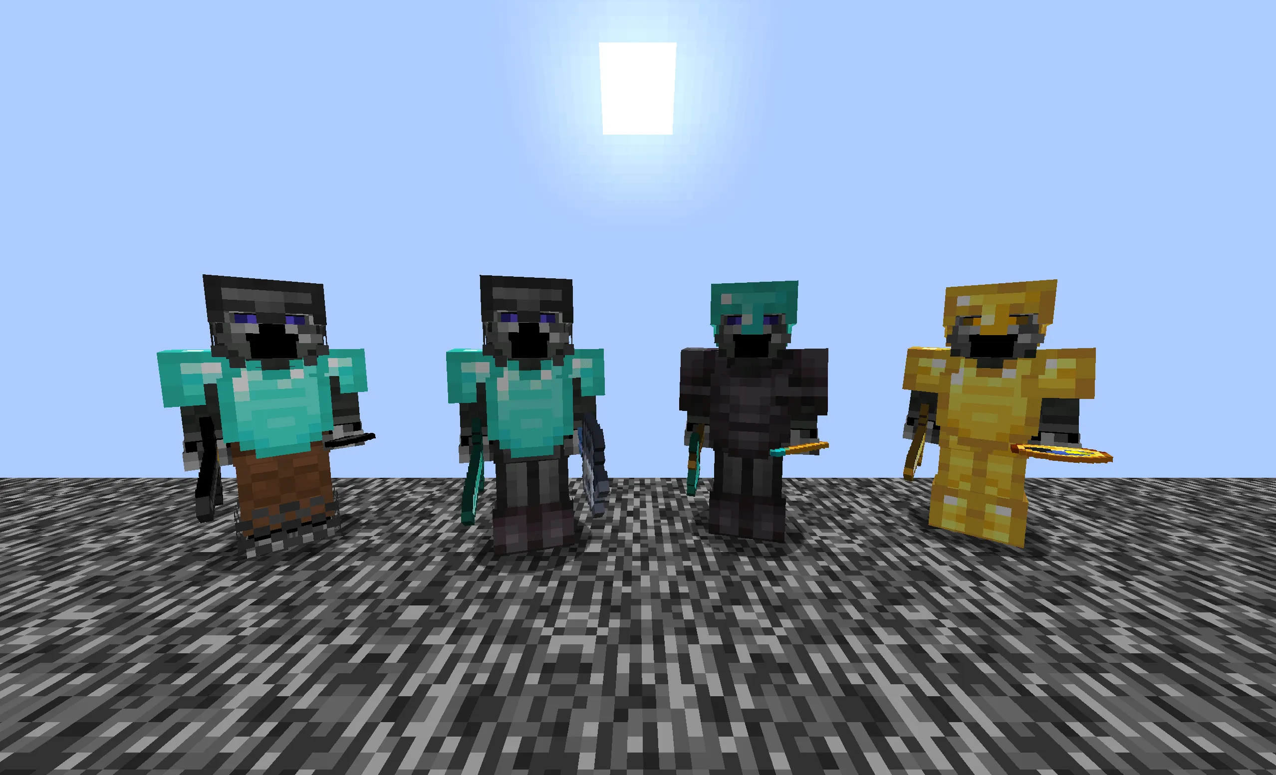 Horizon's Mobs (Warriors), Моды, Minecraft