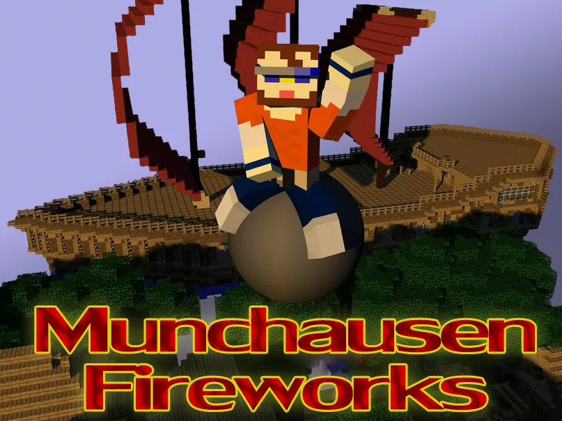 Munchausen Fireworks — скриншот 3 (Плагины, Minecraft)
