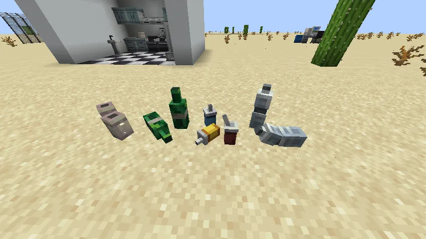 Doomsday Decoration Material Repainting — скриншот 12 (Текстуры, Minecraft)