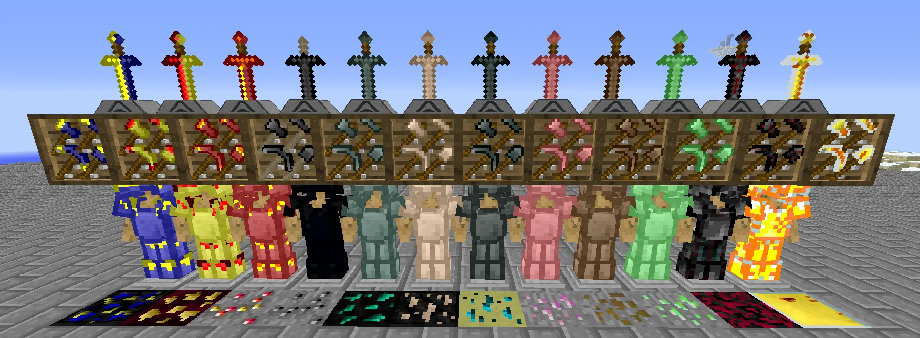 Descend to Ascend, Моды, Minecraft