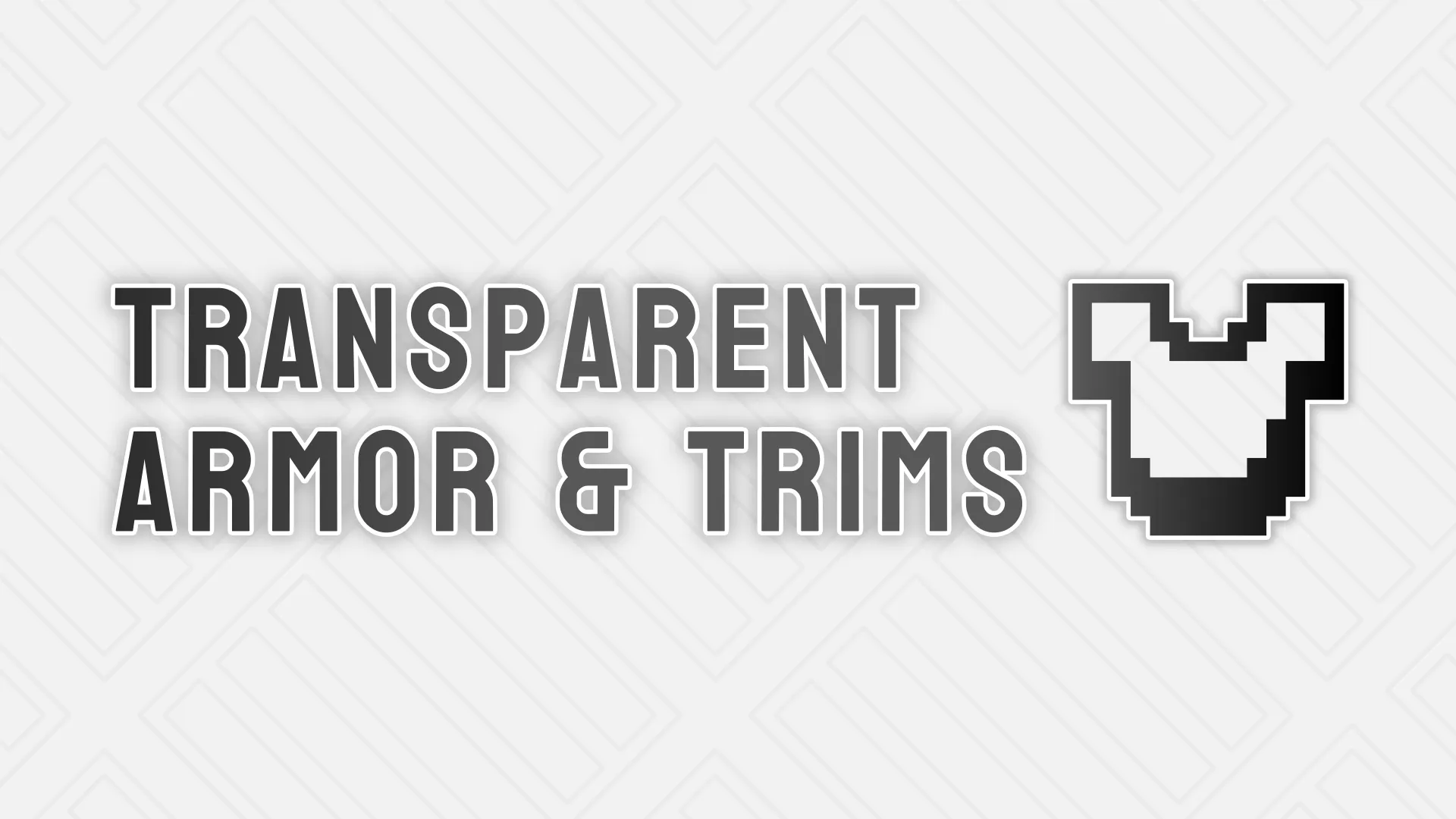 Transparent Armor & Trims — скриншот 1 (Текстуры, Minecraft)