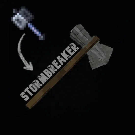 Mace to Stormbreaker — скриншот 1 (Текстуры, Minecraft)