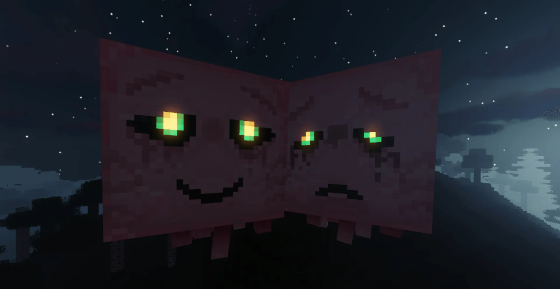 NOT SO HAPPY GHASTS x FRESH ANIMATIONS — скриншот 3 (Текстуры, Minecraft)
