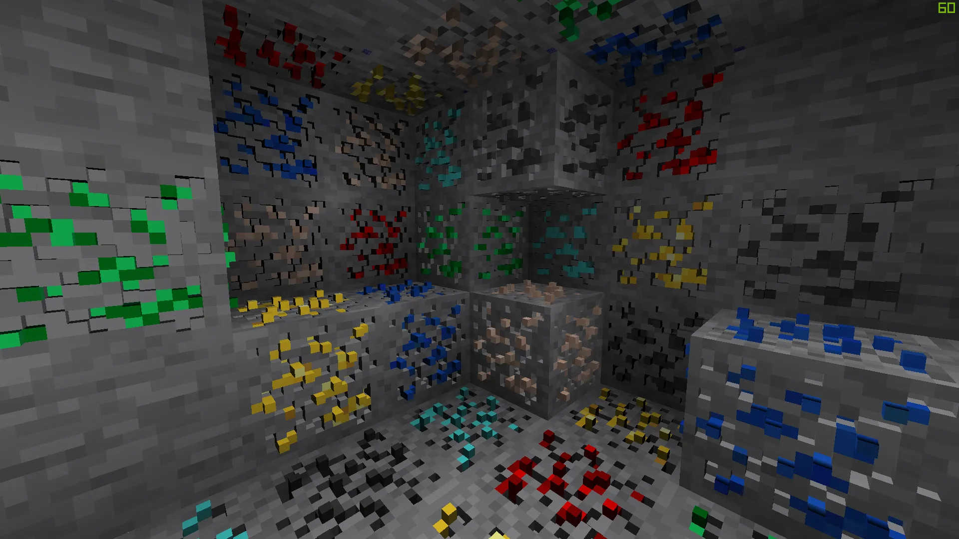 Ore Blocks 3D, Текстуры, Minecraft