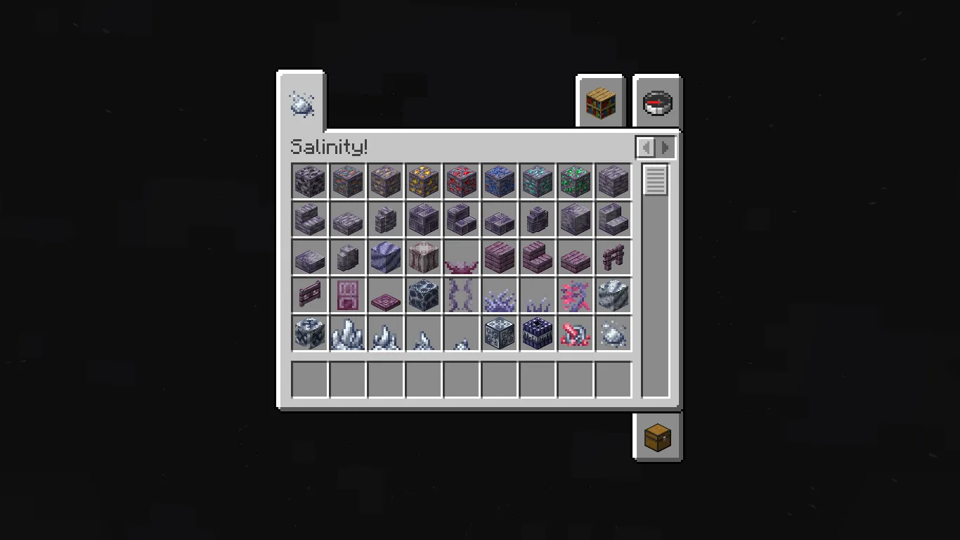 Salinity, Моды, Minecraft