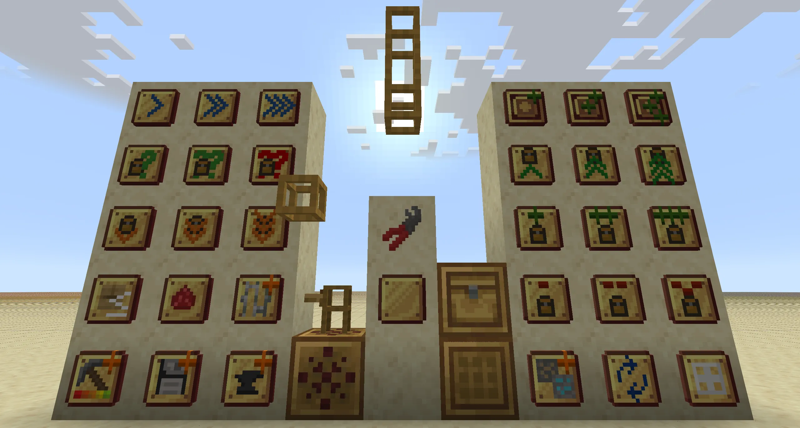 Brass Pretty Pipes, Текстуры, Minecraft