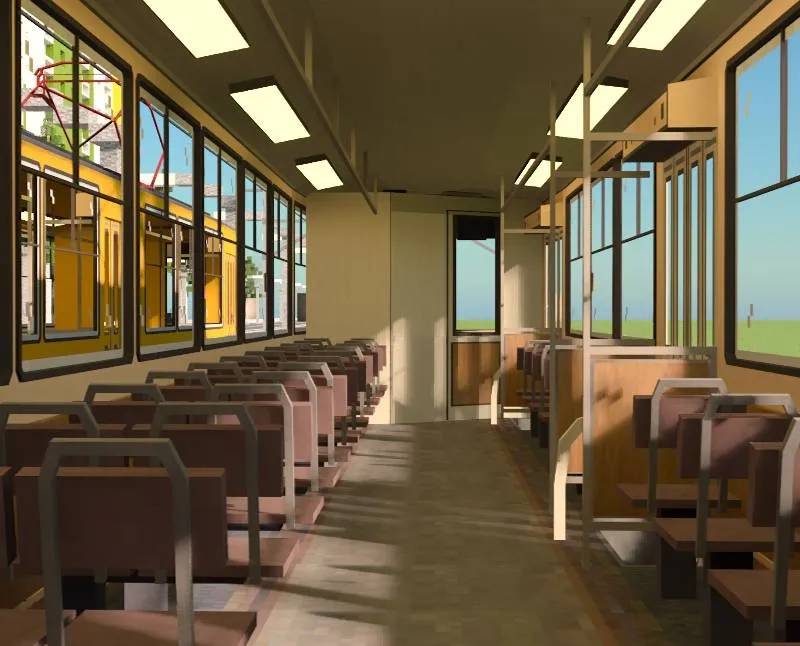 Tram Tatra T6b5 update mtc, Аддоны, Minecraft