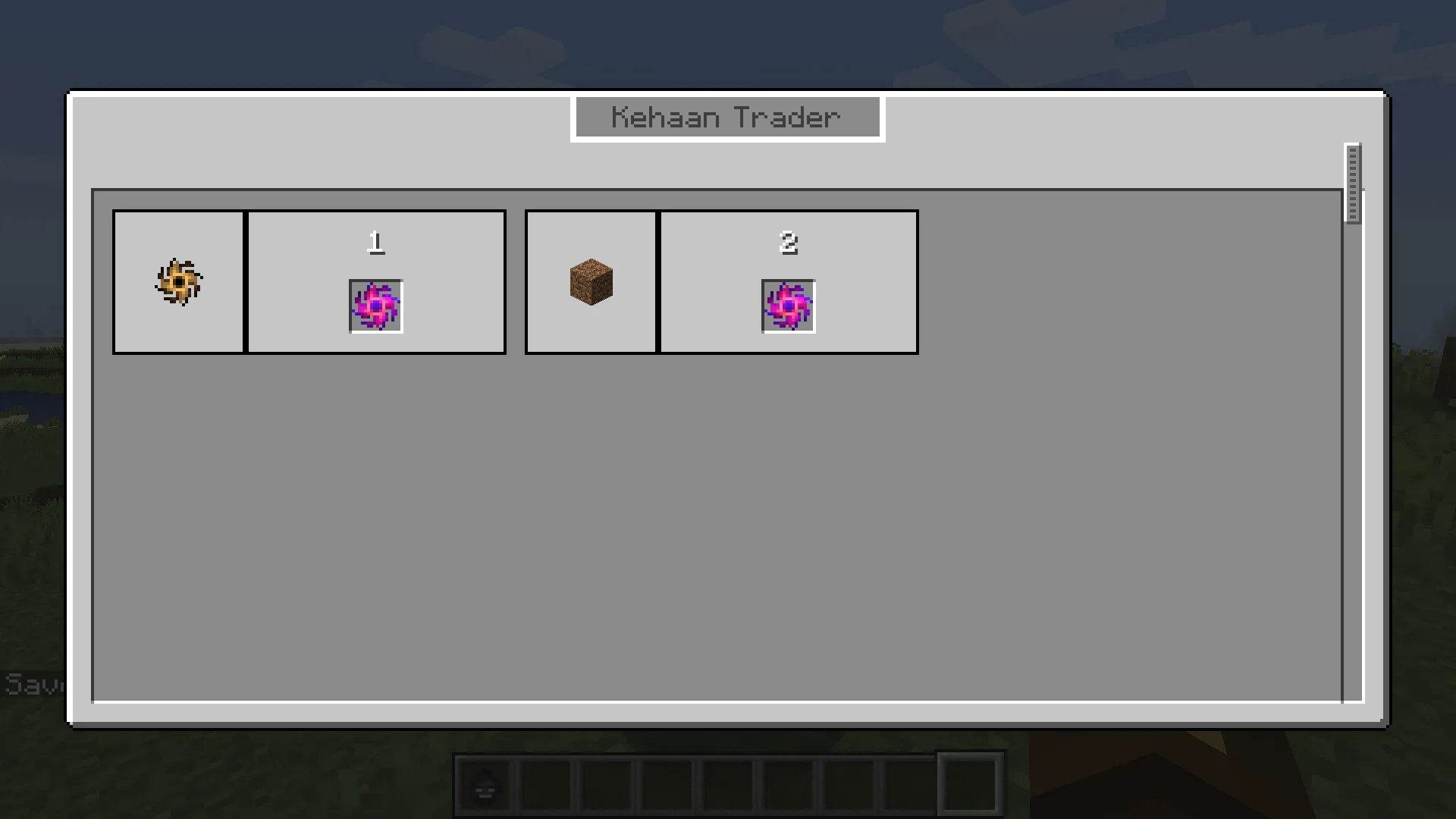 Kehaan NPC Trader, Моды, Minecraft