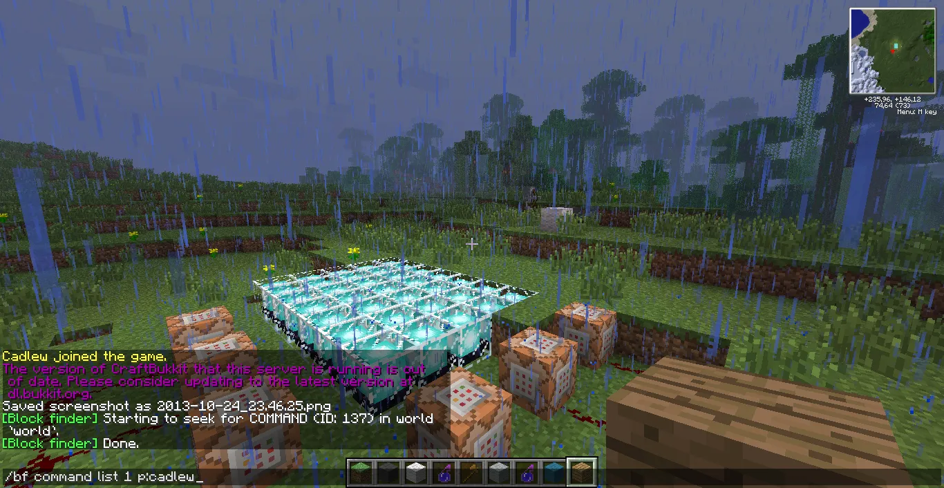 BlockFinder — скриншот 7 (Плагины, Minecraft)