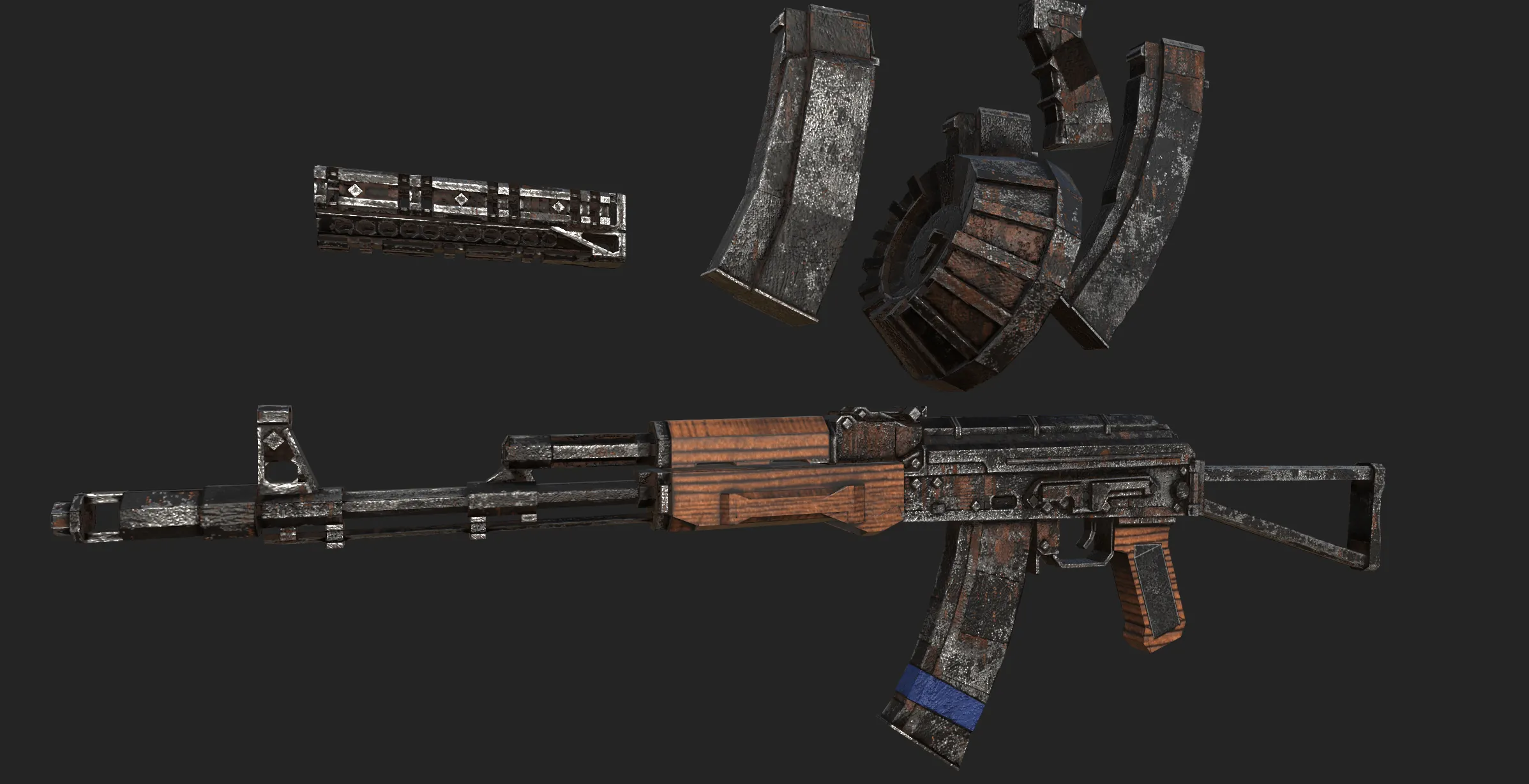 [TaCZ] STALKER GunPack, Кастомизации, Minecraft