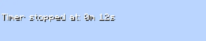 Stopwatch by VTR09 — скриншот 2 (Моды, Minecraft)
