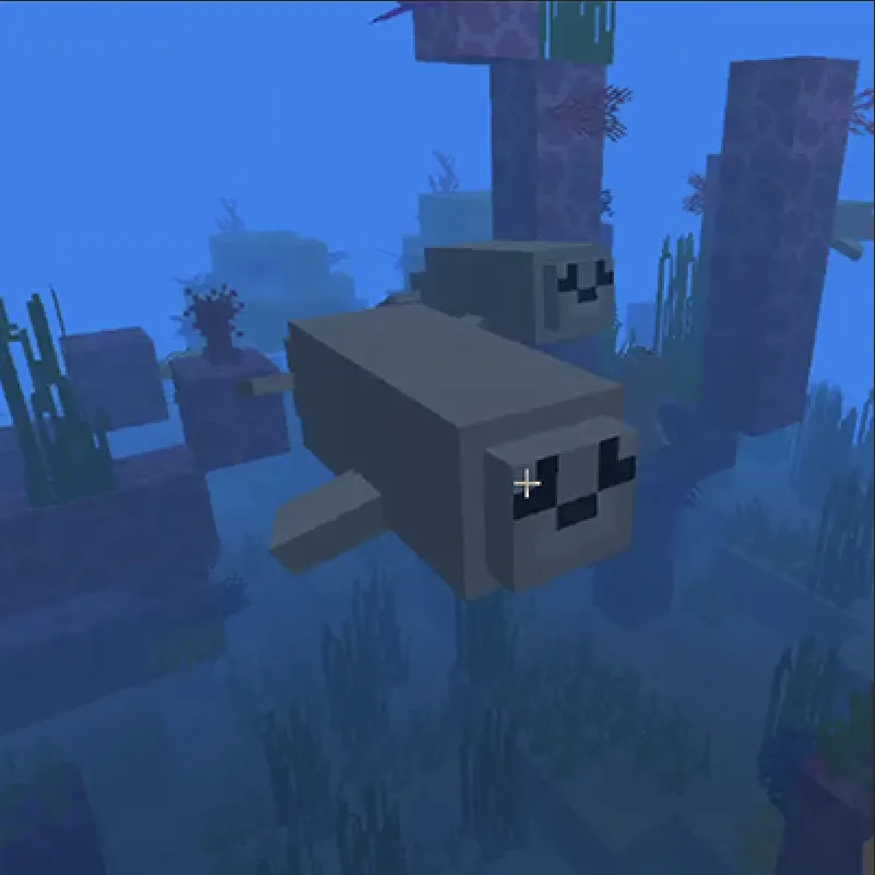 Harp Seal Dolphins, Текстуры, Minecraft