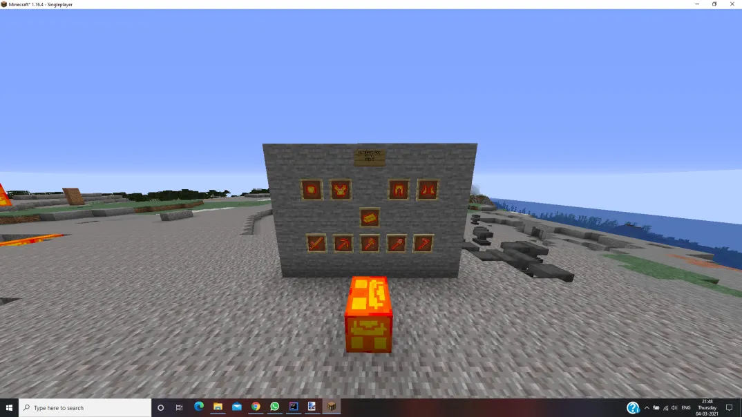 Ultimate Mod Overpowered Armor and Tools — скриншот 1 (Моды, Minecraft)