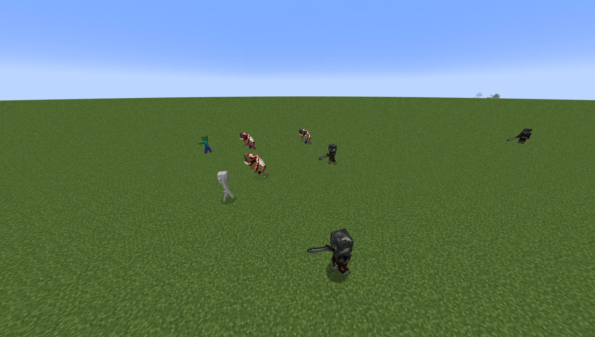 Mebahel's Zombie Horde — скриншот 1 (Моды, Minecraft)