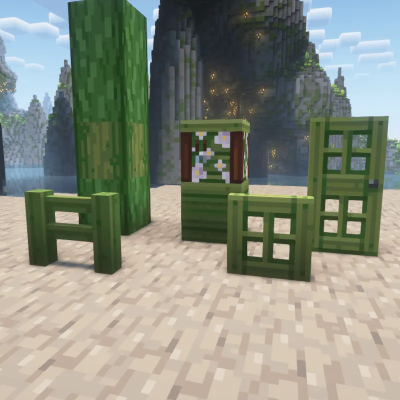 Whimscape x Oh The Biomes We've Gone — скриншот 18 (Текстуры, Minecraft)